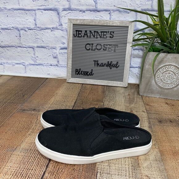 ABOUND Women's Black Daphne Mule Sneaker Size 6.5 - Picture 8 of 10